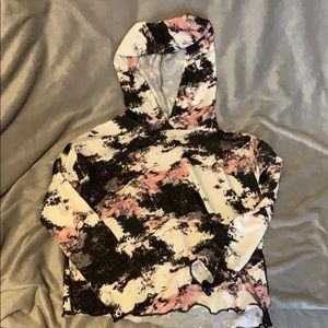 Girls tie dye hoodie
